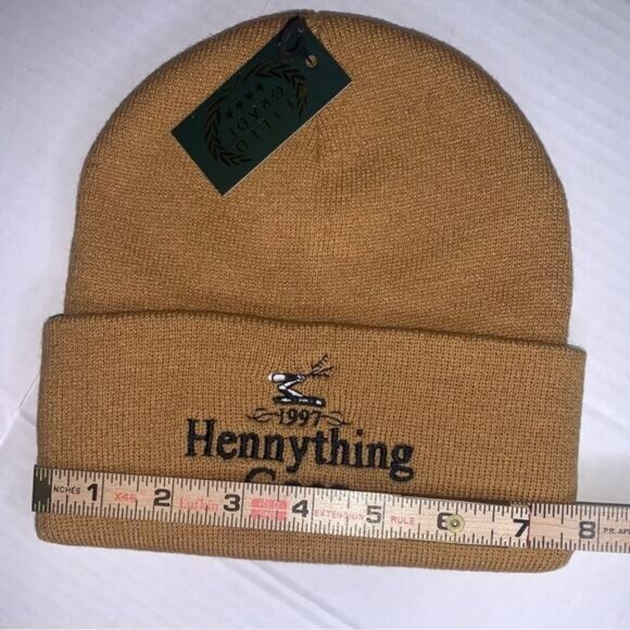 FIELD GRADE Hennything Goes Beanie. Wheat - Picture 5 of 11